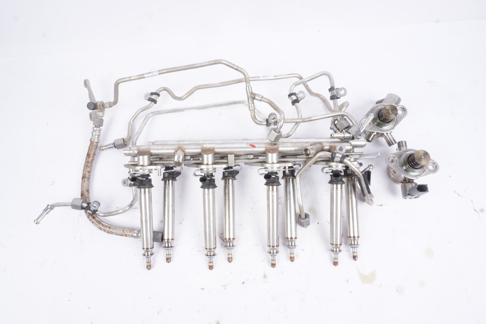 W218 MERCEDES 11-20 CL CLS GL GLS E ML S SL FUEL INJECTIOR RAIL & INJECTORS