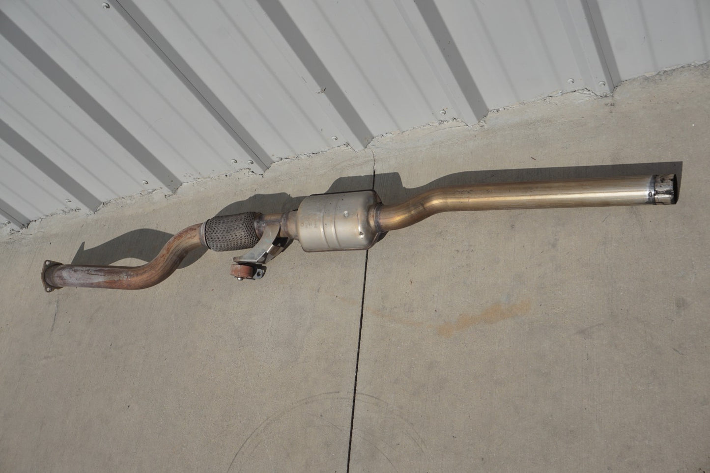 2011 2012 Audi A8 4.2l Exhaust Downpipe Flex Pipe Right Passenger Side OEM