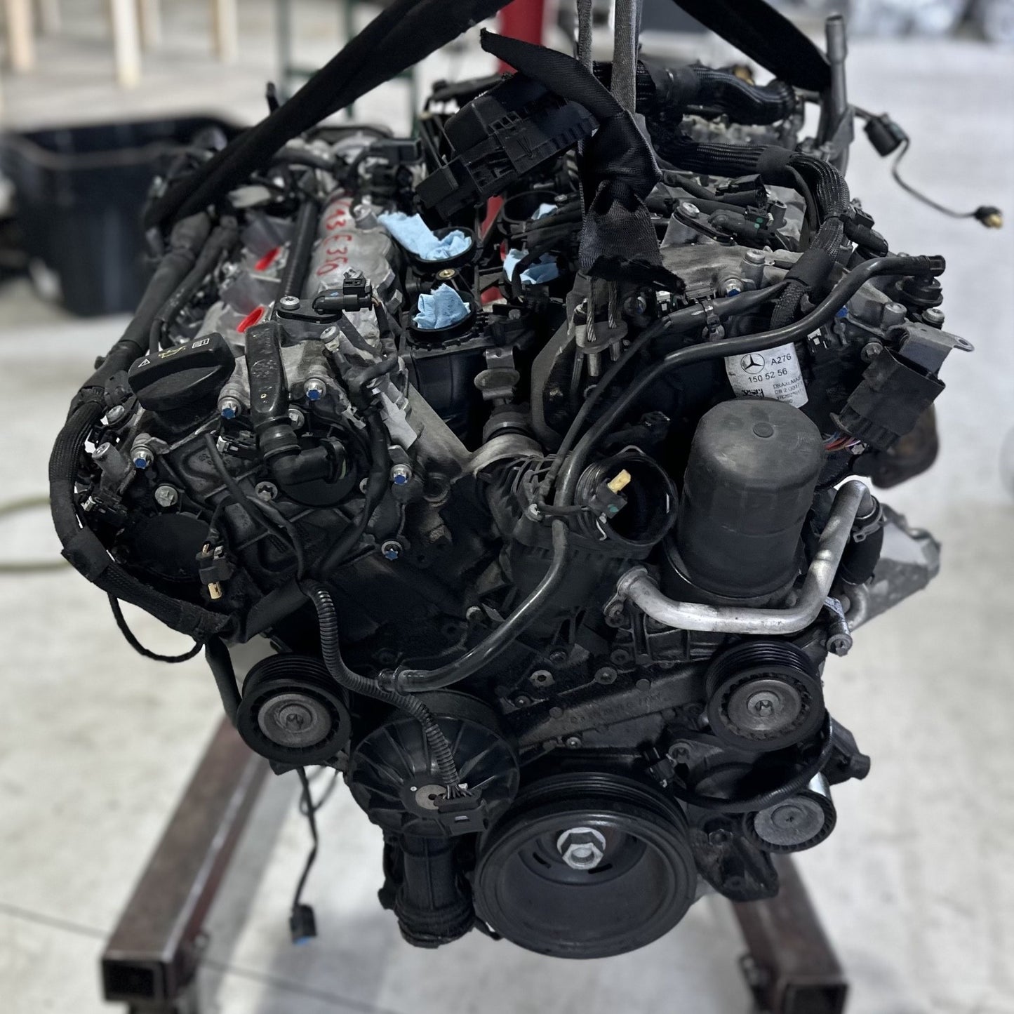 2013 2014 MERCEDES E350 W212 3.5L RWD ENGINE MOTOR 62k miles