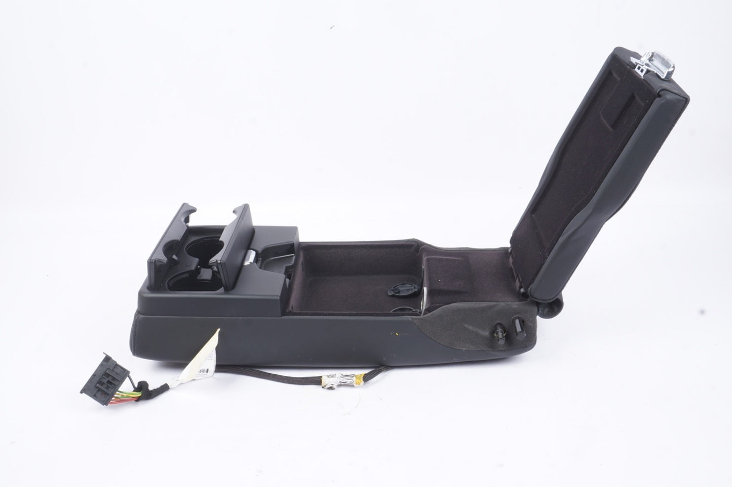 2014 - 2020 MASERATI GHIBLI REAR SEAT ARM REST ARMREST CUP HOLDER BLACK OEM