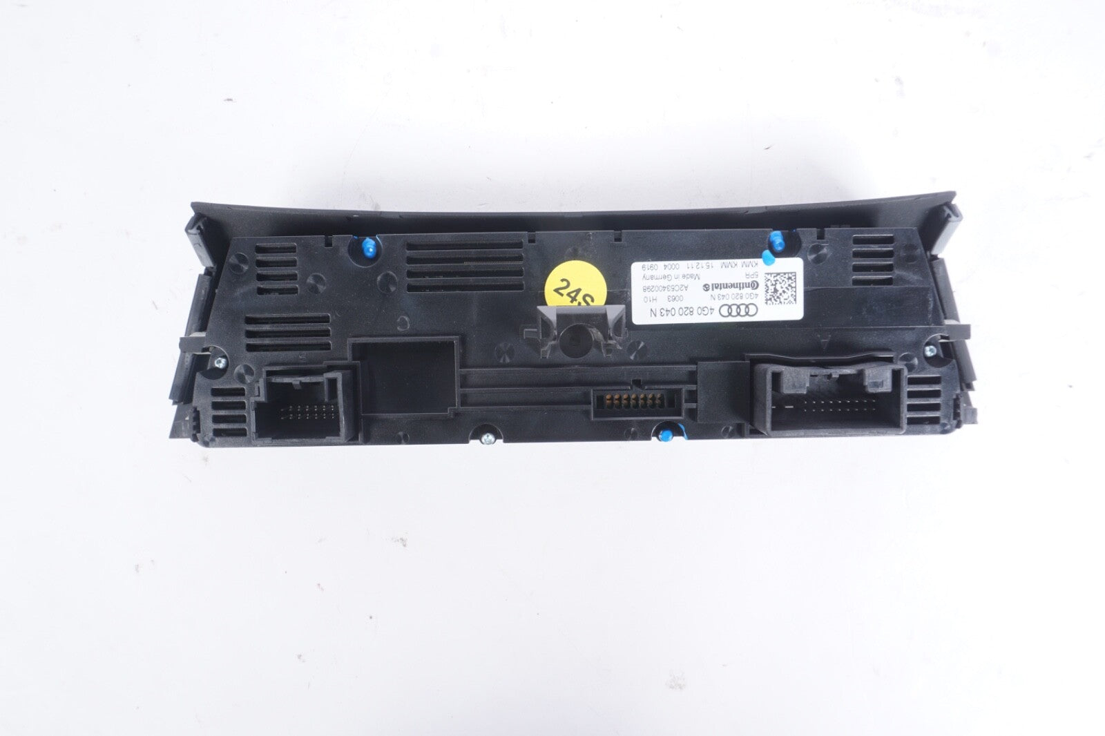 2012-2015 AUDI A6 A7 S7 RS7 - A/C HEATER TEMPERATURE CLIMATE CONTROL SWITCH OEM 