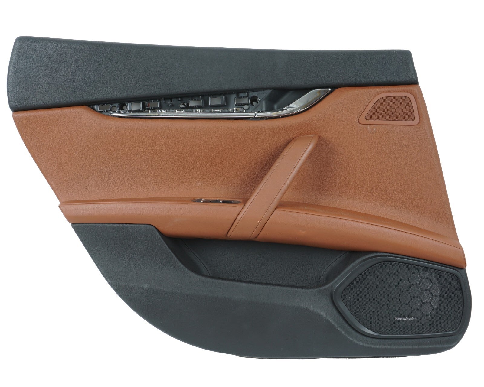 14-17 MASERATI QUATTROPORTE REAR LEFT DRIVER SIDE DOOR PANEL TRIM OEM