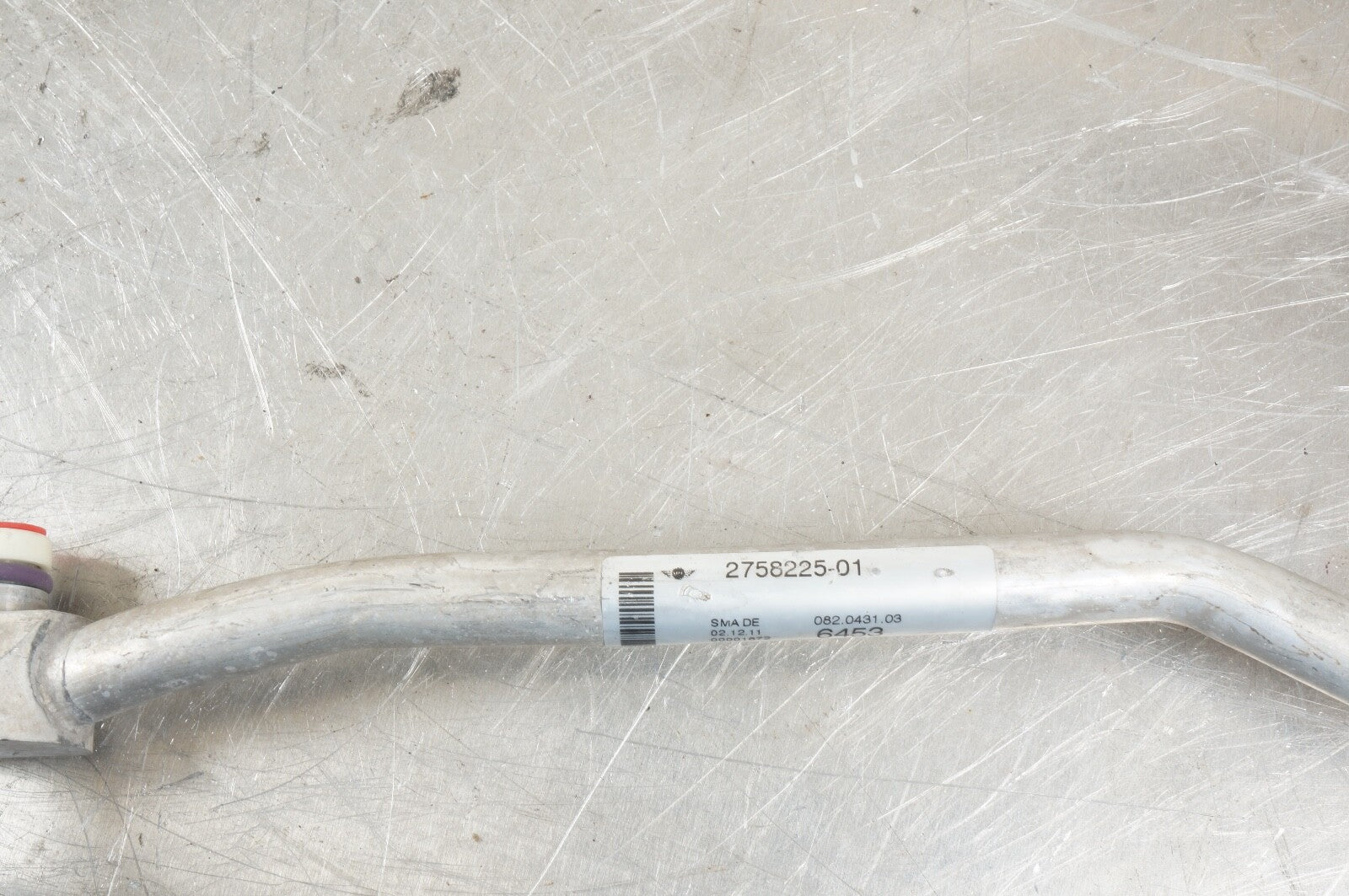 09 10 BMW MINI COOPER CLUBMAN 1.6L Air Conditioner Hose OEM 9224859-01