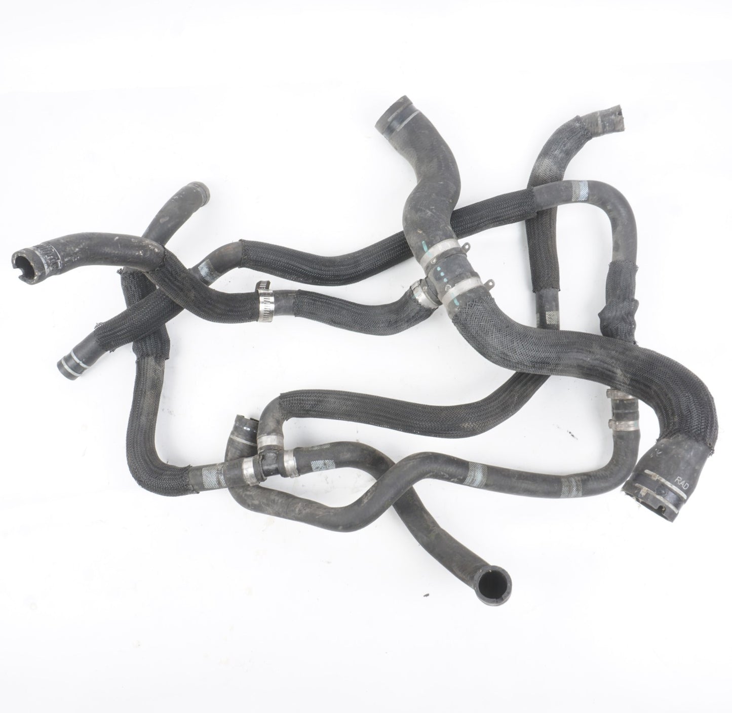 2014-2024 Maserati Ghibli 3.0L Radiator Water Coolant Hose Tube Pipe Set OEM