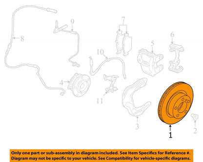 2007 - 2013 BMW 328I CONVERTIBLE FRONT AND REAR BRAKE ROTOR ROTORS SET