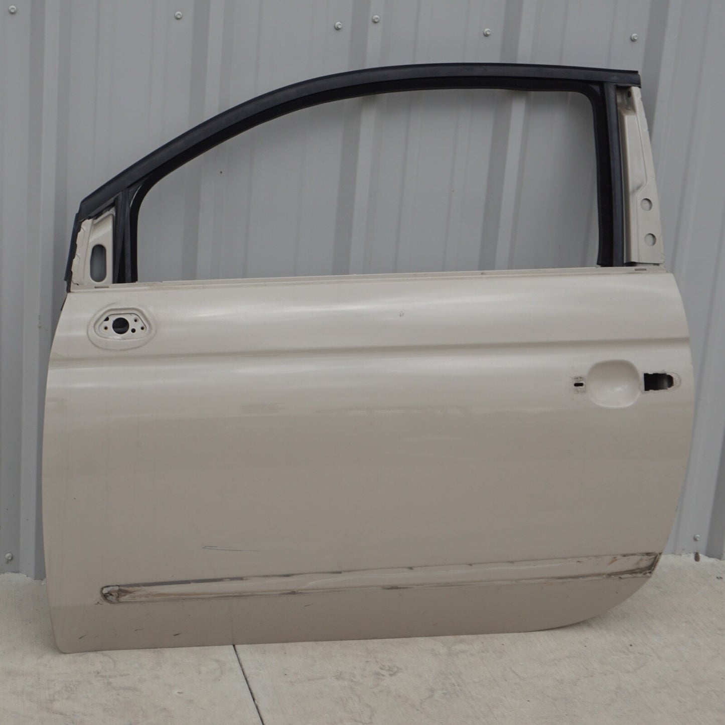 12-17 Fiat 500 Front Left Door Shell Panel OEM