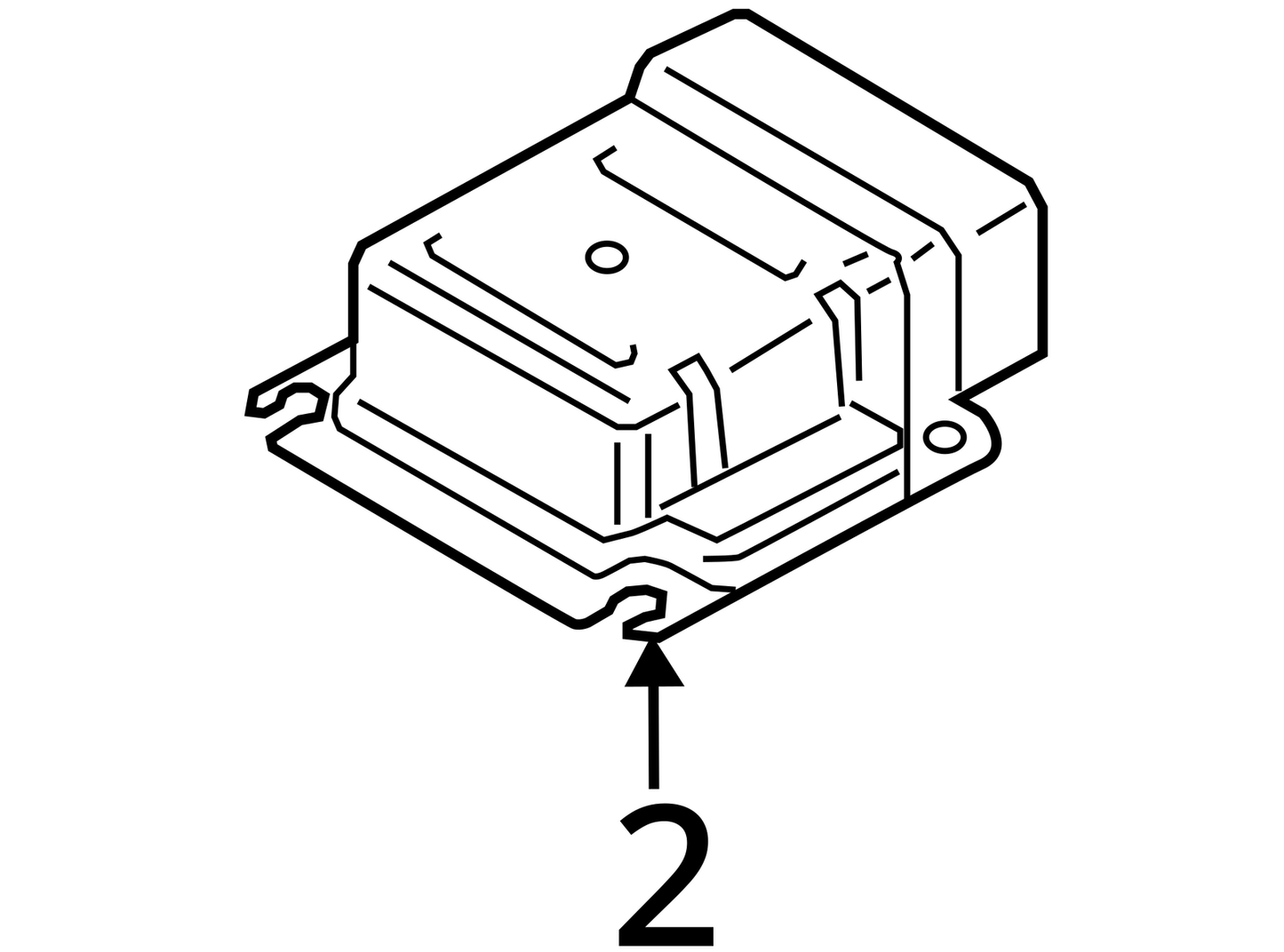 2011 - 2017 AUDI A8 A8L CONTROL MODULE  4H0959655D OEM