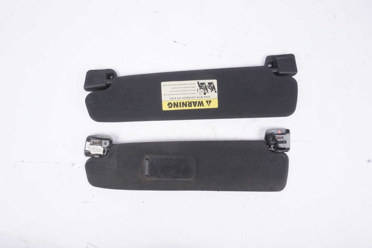 03-08 BMW E85 Z4 CONVERTIBLE SET OF 2 FRONT LEFT & RIGHT SUN VISOR OEM
