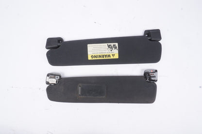 03-08 BMW E85 Z4 CONVERTIBLE SET OF 2 FRONT LEFT & RIGHT SUN VISOR OEM