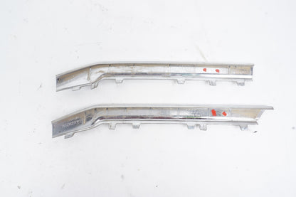 2011-2014 Audi A8 Quattro Bumper Grille Chrome Molding Right 2Pcs OEM