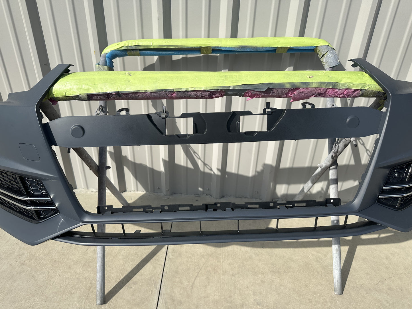 2018 Audi S4 A4 w/ S-line Front Bumper Cover NEW Primed W/Grilles