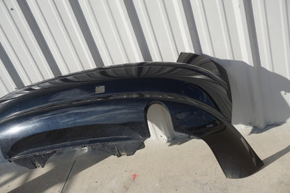 2004 - 2010 AUDI A8 A8L Rear Bumper Cover W/ Park Assist Black