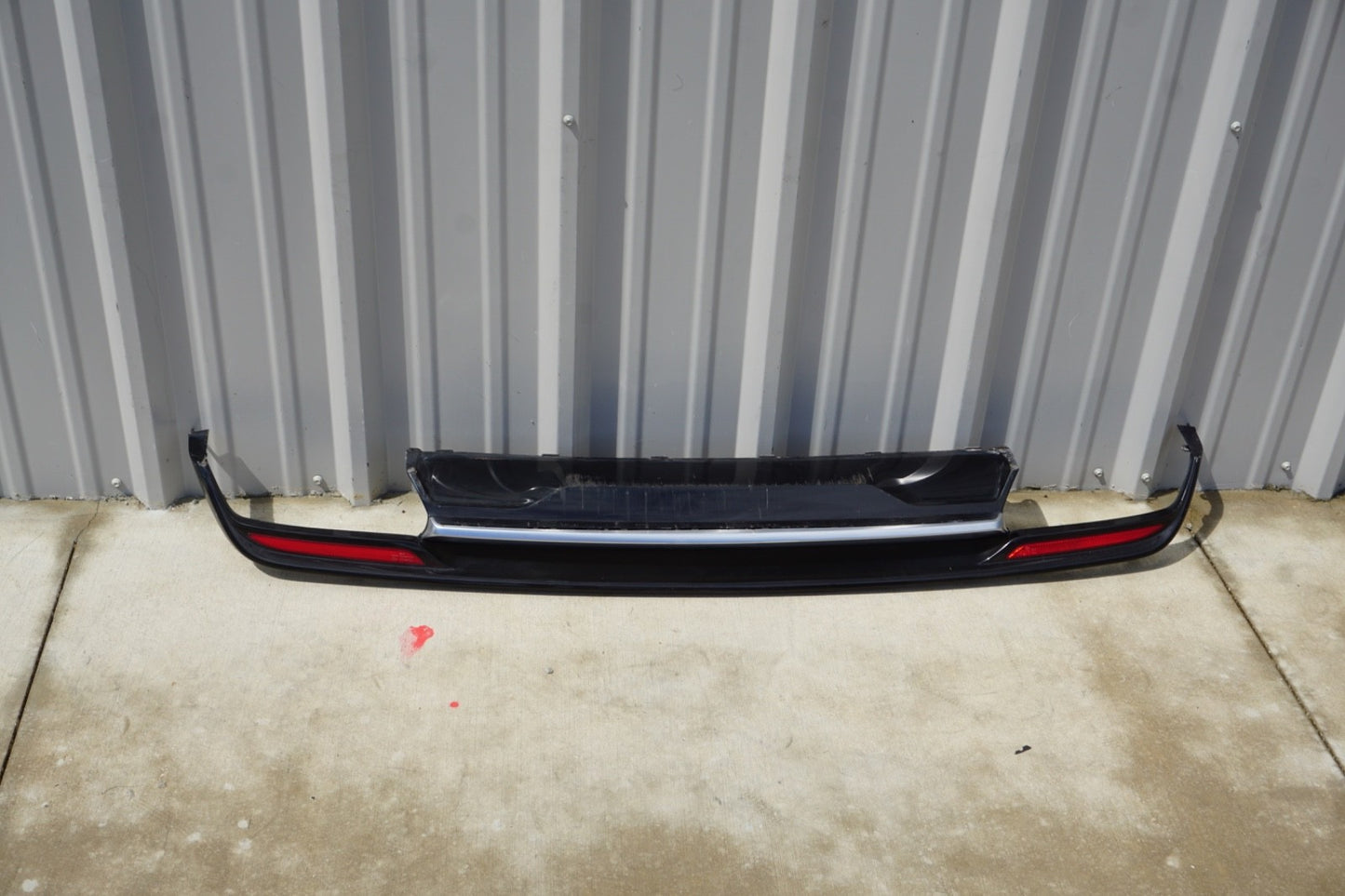 2014 - 2017 Mercedes S550 AMG W222 Rear Bumper Lower Valance Cover Diffuser Trim