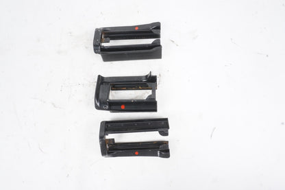2008 - 2014 MERCEDES-BENZ C250 C350 FRONT LEFT SEAT RAIL COVER TRIM OEM SET of 3