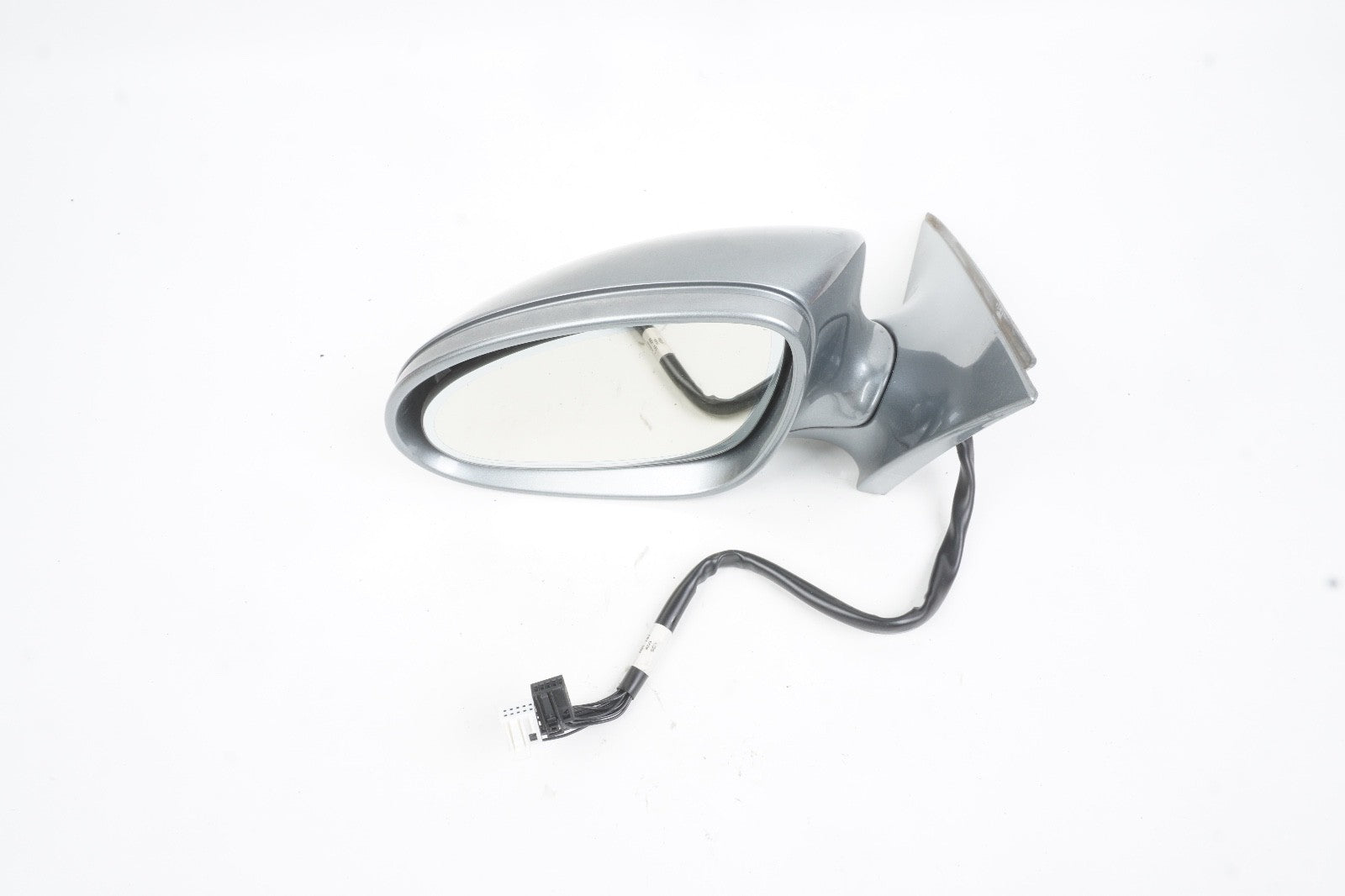 07-09 MERCEDES W221 S550 FRONT LEFT DOOR EXTERIOR SIDE VIEW MIRROR SILVER OEM