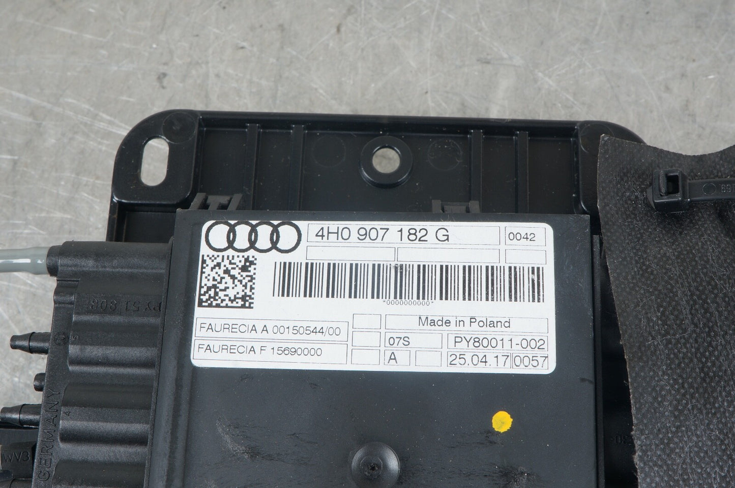 2011 - 2017 AUDI A8 L FRONT RIGHT PASSENGER SIDE SEAT LUMBAR SUPPORT OEM