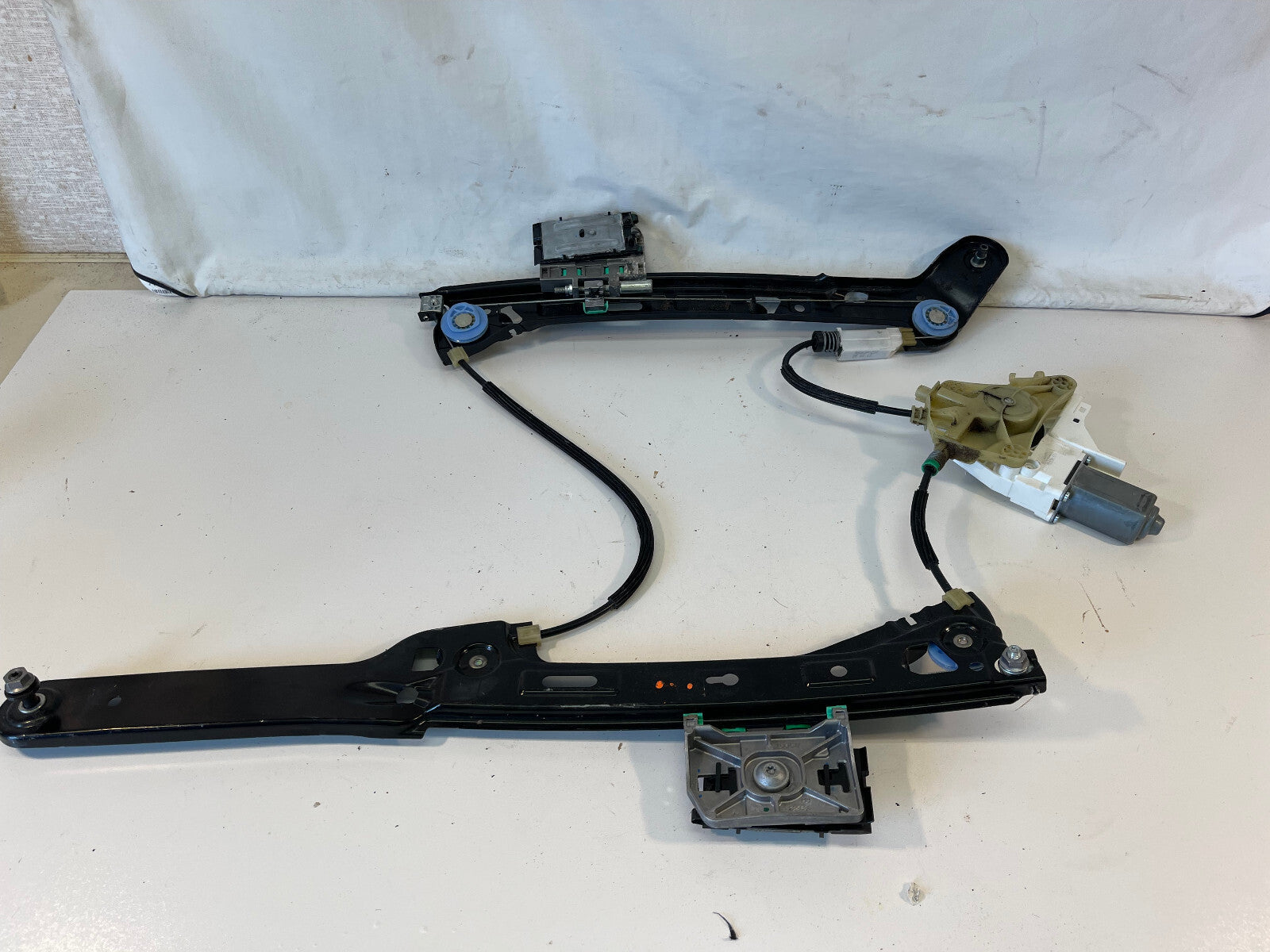2012-2015 AUDI A7 S7 REAR LEFT DRIVER SIDE DOOR WINDOW REGULATOR W/ MOTOR OEM
