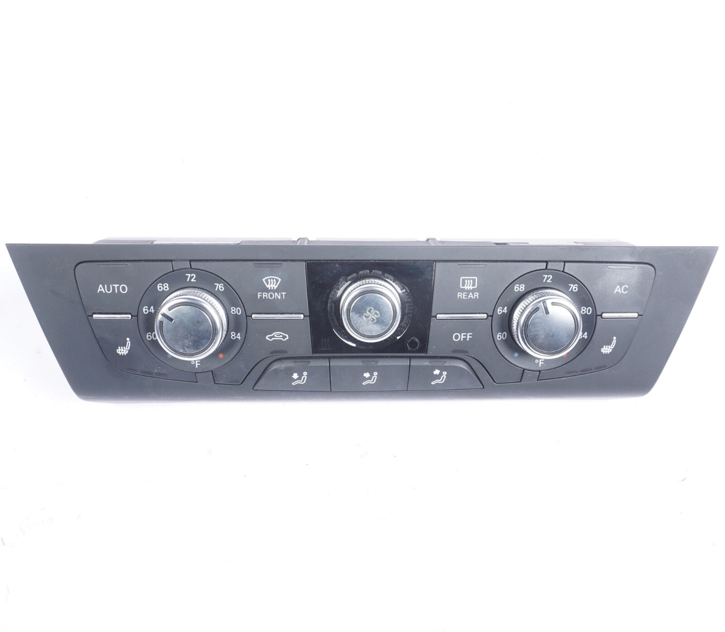 2012-2015 AUDI A6 A7 S7 RS7 - A/C HEATER TEMPERATURE CLIMATE CONTROL SWITCH OEM 