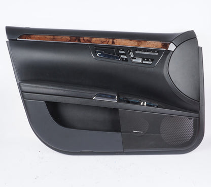 07-09 Mercedes W221 S550 S600 S63 AMG Front Left Driver Door Panel Trim OEM