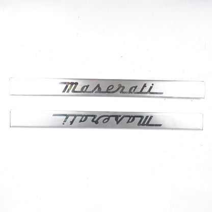 2014 - 2024 Maserati Ghibli Front Left Right Door Sill Scuff Plate Trim Panel