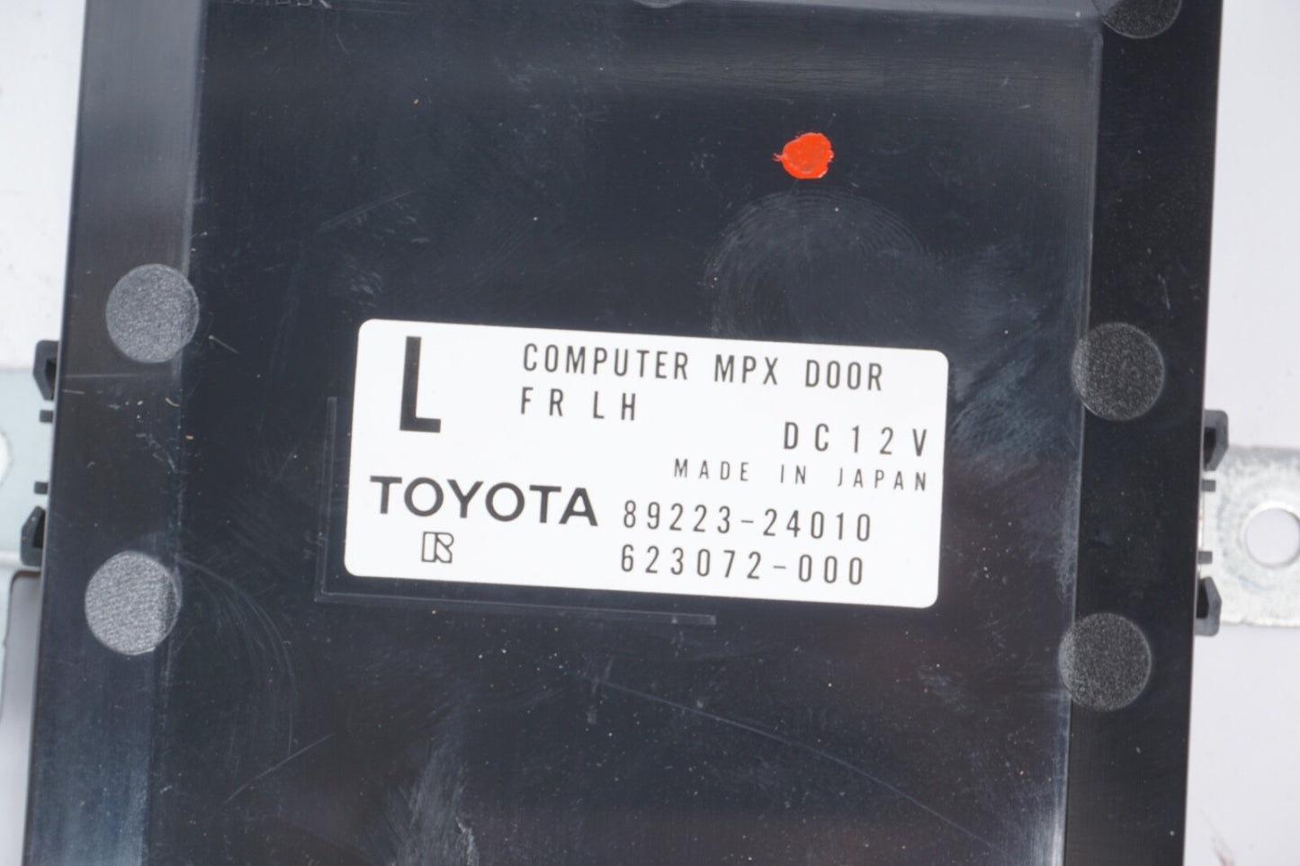 02-08 Lexus Z40 SC430 Front Left Driver Side Door Control Module Unit Oem