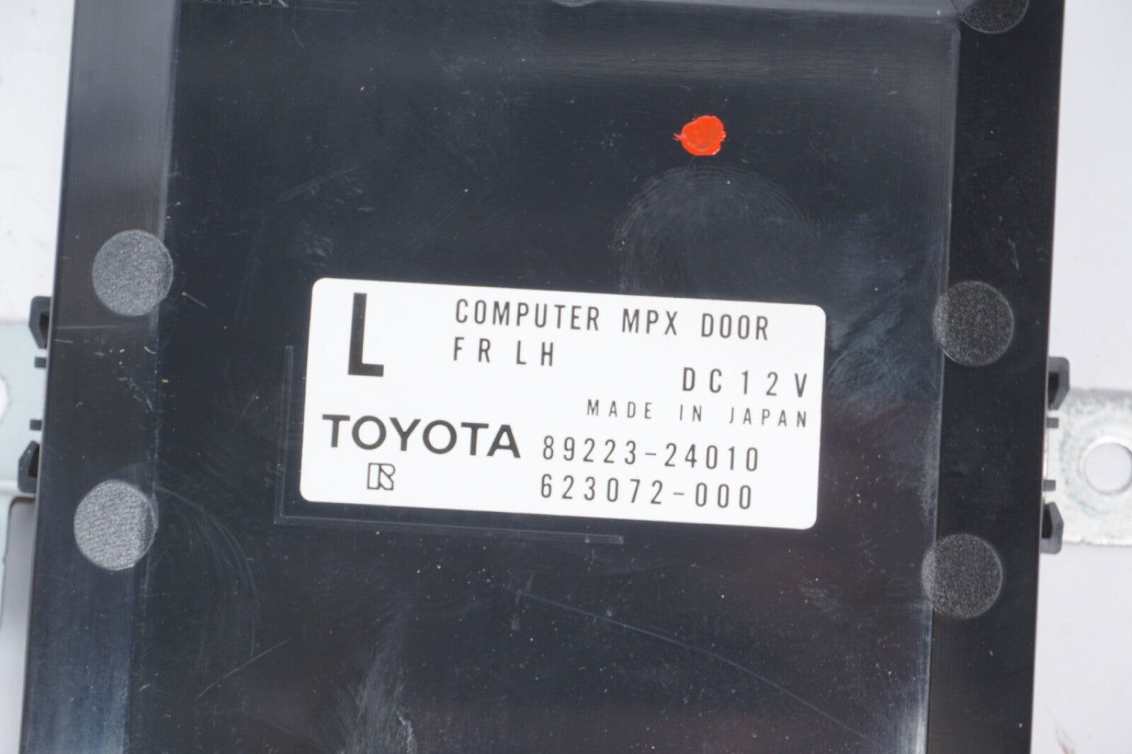 02-08 Lexus Z40 SC430 Front Left Driver Side Door Control Module Unit Oem