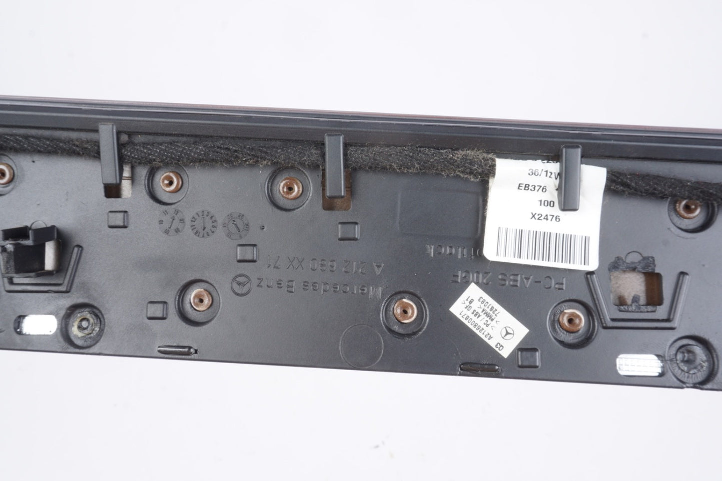 10-13 Mercedes W212 E350 E250 Center Dashboard Dash Trim Molding Wood OEM