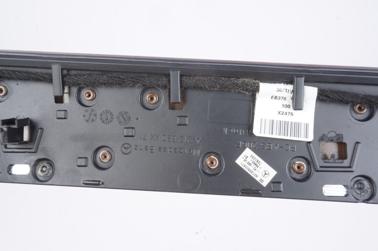 10-13 Mercedes W212 E350 E250 Center Dashboard Dash Trim Molding Wood OEM