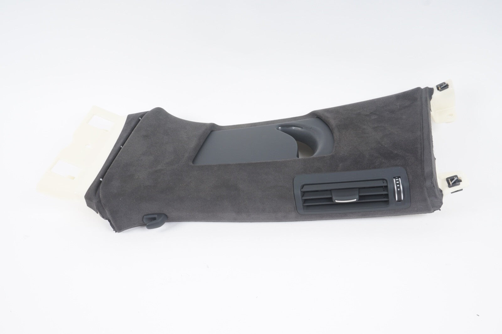 2011 - 2017 AUDI A8 LEFT DRIVER SIDE Upper B Pillar Trim Cover Panel ALCANTARA