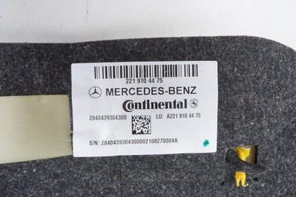 10-13 Mercedes W221 S550 S400 Front Right Passenger Seat Bladder Bolster  OEM