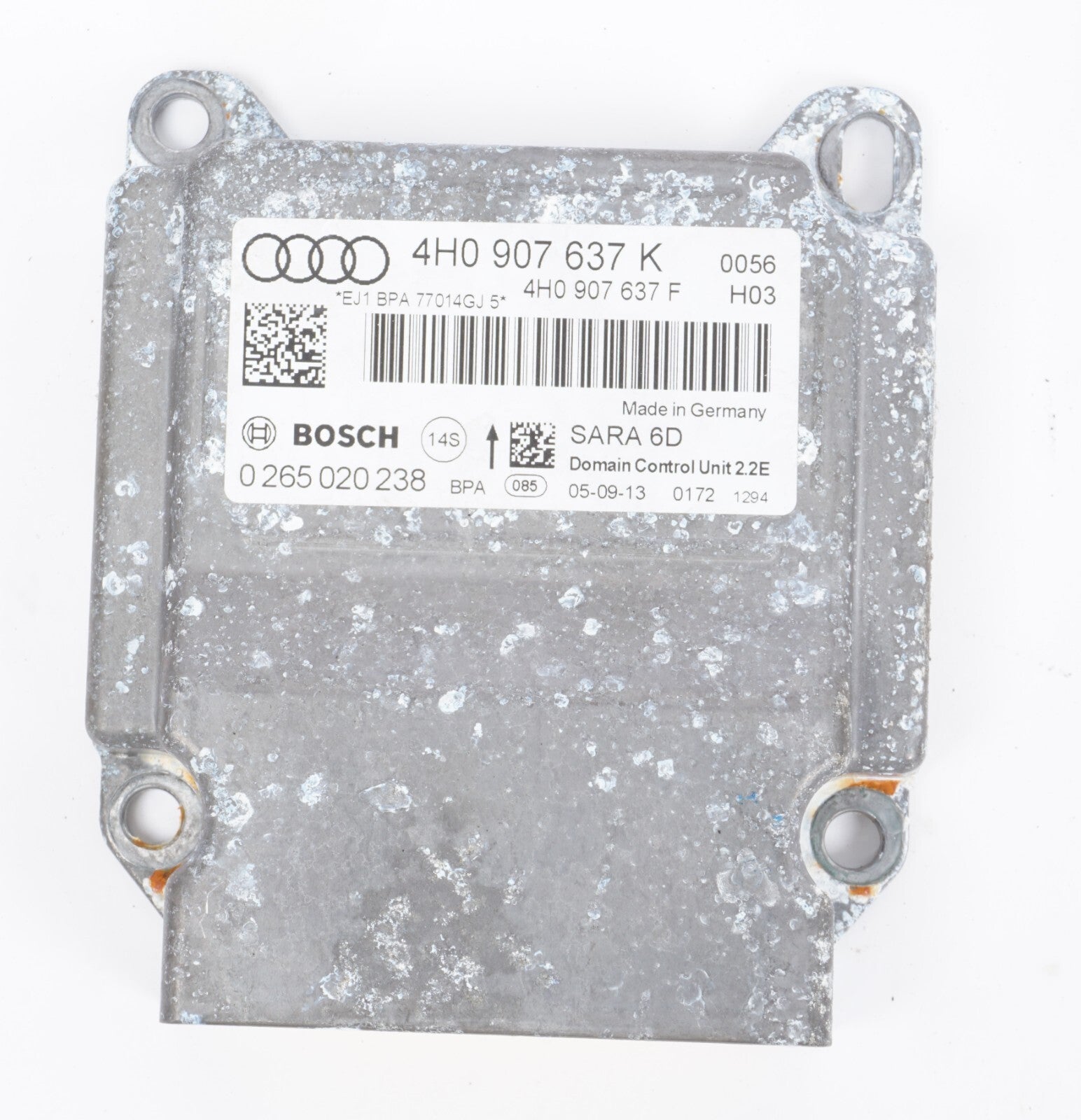 2013 - 2017 Audi A8L A8 Yaw Rate Sensor 4H0907637K OEM