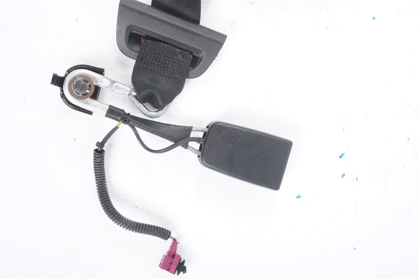 14-17 Mercedes S550 S600 W222 Rear Center Seat Belt Retractor w/ Buckle OEM