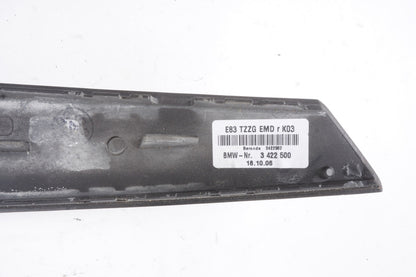 2007 - 2010 BMW X3 Rear Right Door Pull Handle Cover Trim Molding OEM