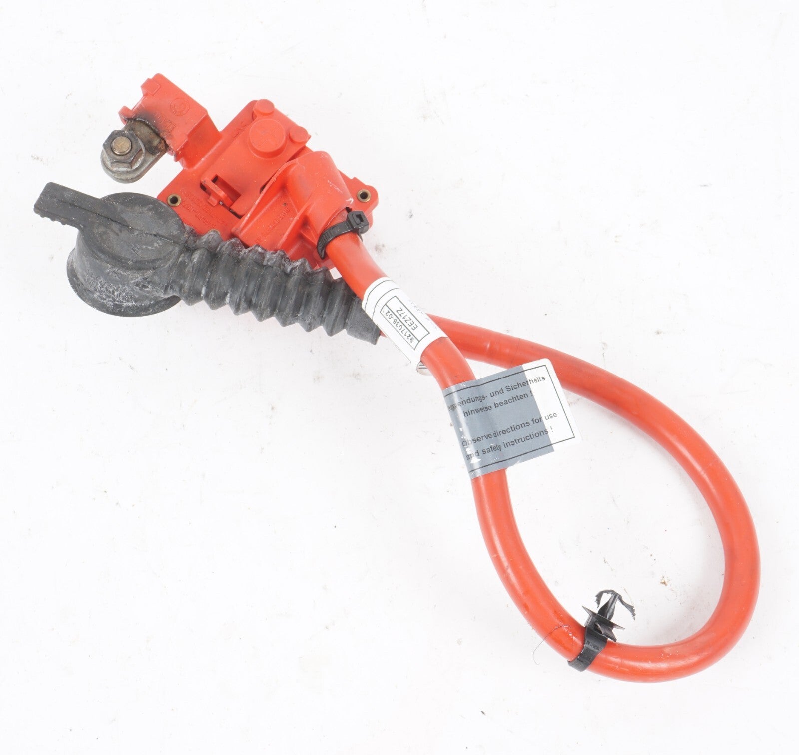 2010-2017 BMW 550I GT F07 POSITIVE BATTERY TERMINAL CABLE 6113 9203570 OEM