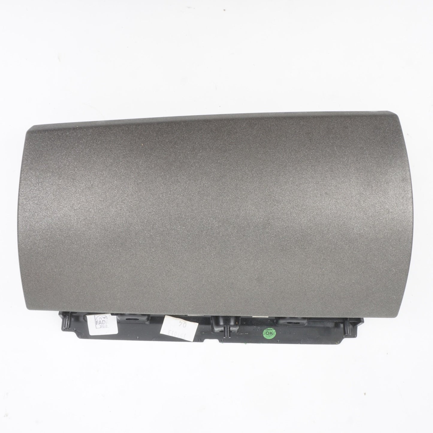 2014 - 2020 Fiat 500 Black Dashboard Molding Panel Glove Box Door OEM