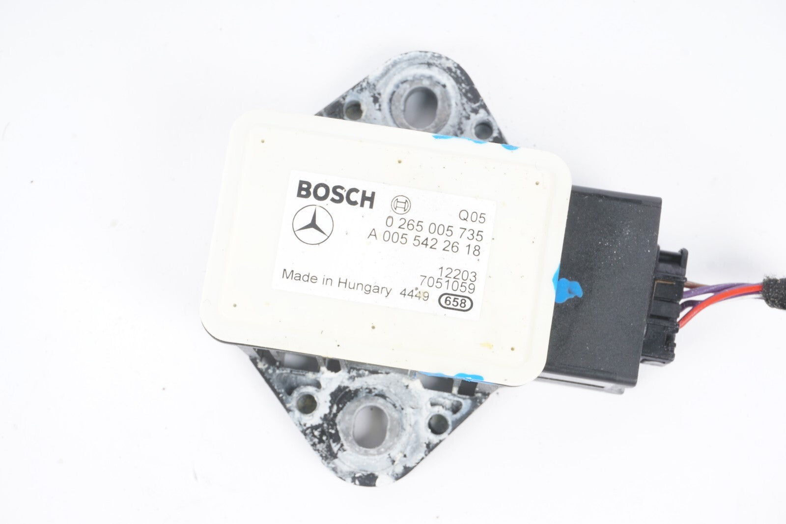 10-13 Mercedes W207 E350 E550 Yaw Rate Sensor  OEM