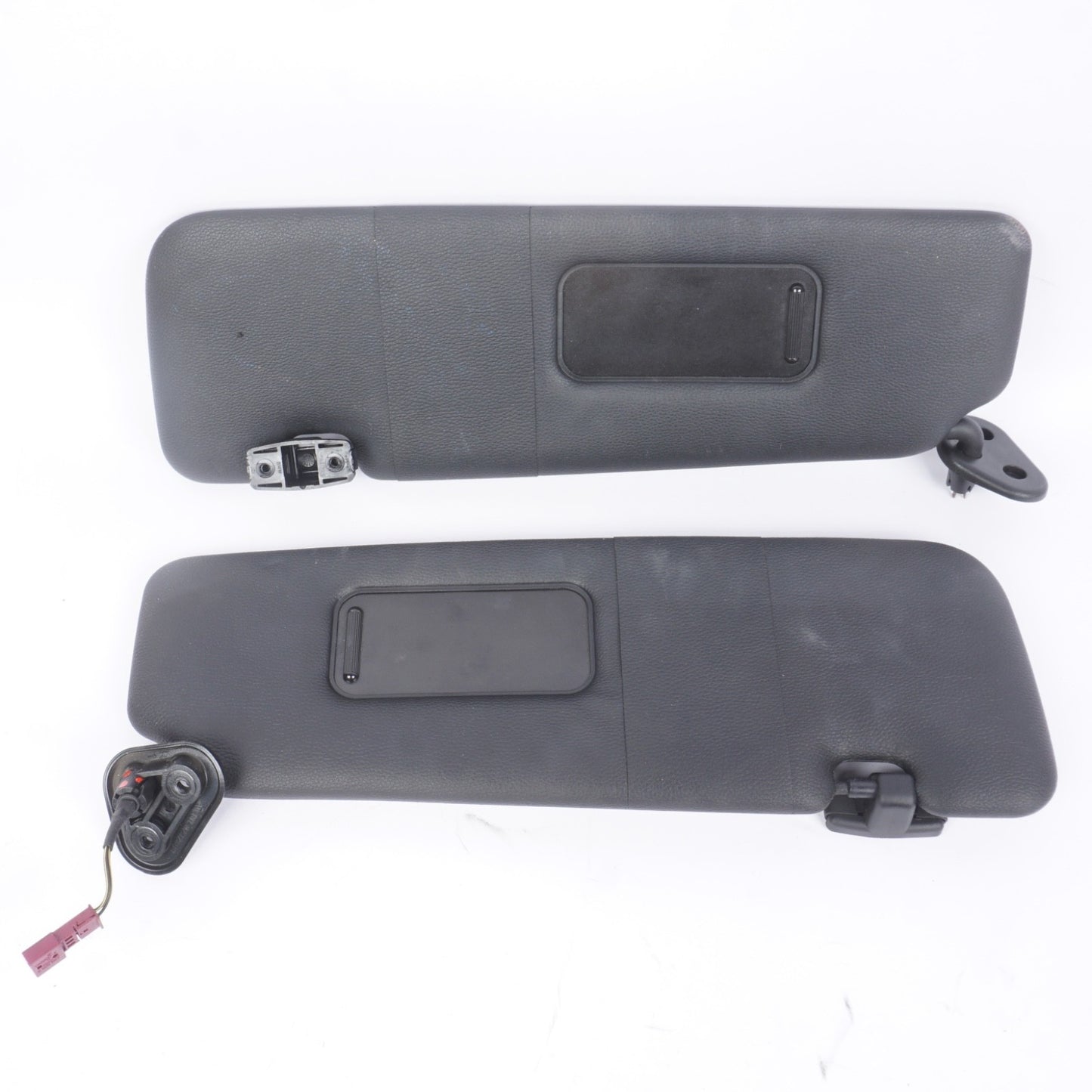 07-13 OEM BMW E88 E93 128 328 335 M3 Convertible Driver Passenger Sun Visor SET