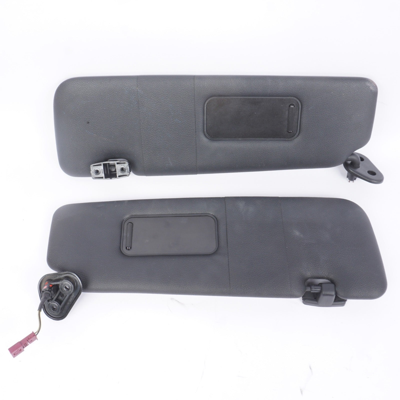 07-13 OEM BMW E88 E93 128 328 335 M3 Convertible Driver Passenger Sun Visor SET