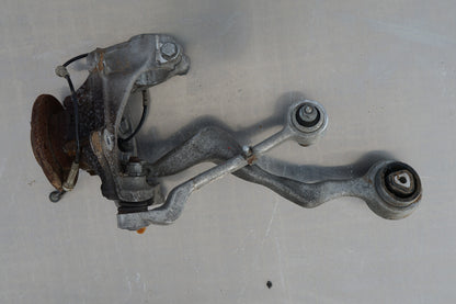 07-11 BMW E92 328i convertible FRONT LEFT DRIVER SPINDLE KNUCKLE WHEEL HUB OEM