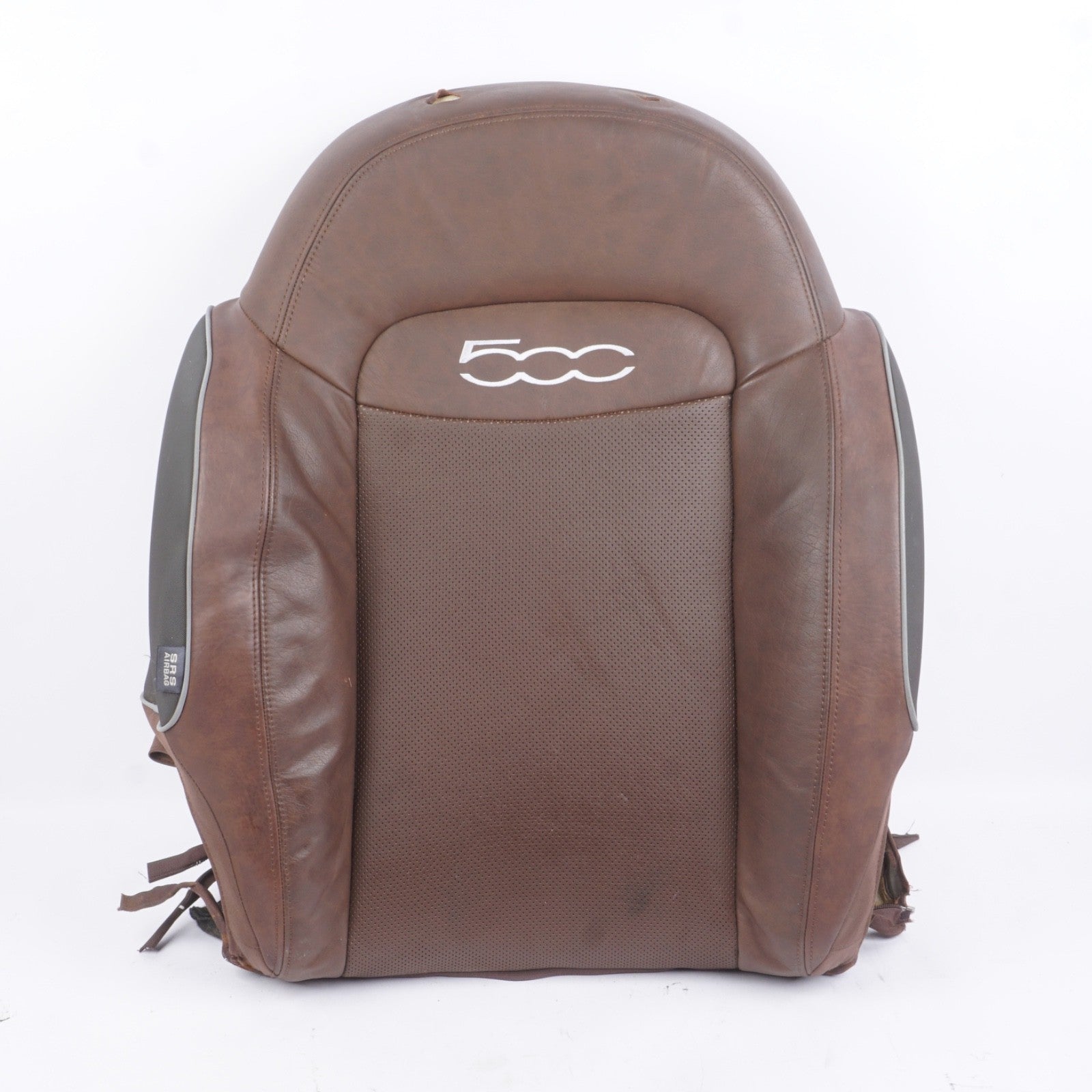 2016 - 2018 FIAT 500X FRONT SEAT BACK COVER RIGHT - BROWN