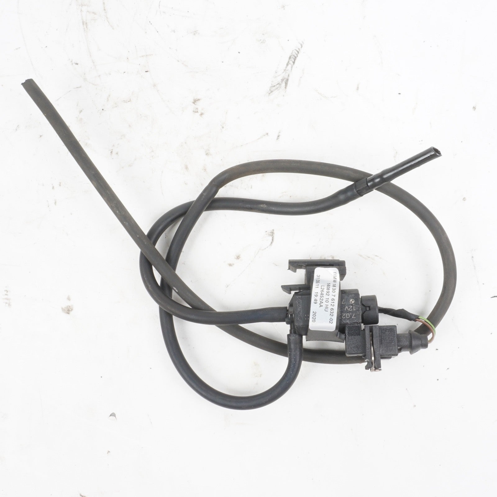 2012-2016 BMW 650XI F13 COUPE EXHAUST FLAP VACUUM ELECTRIC VALVE CONTROL OEM