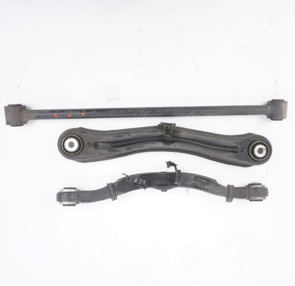 2017 - 2019 Mercedes GLS450 X166 Rear Left Suspension Control Arm Set Of 3 OEM