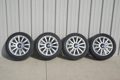 2014 - 2017 Maserati Ghibli Alloy Wheel Rim 8.5JX18 18" & Tire SET Of 4 OEM