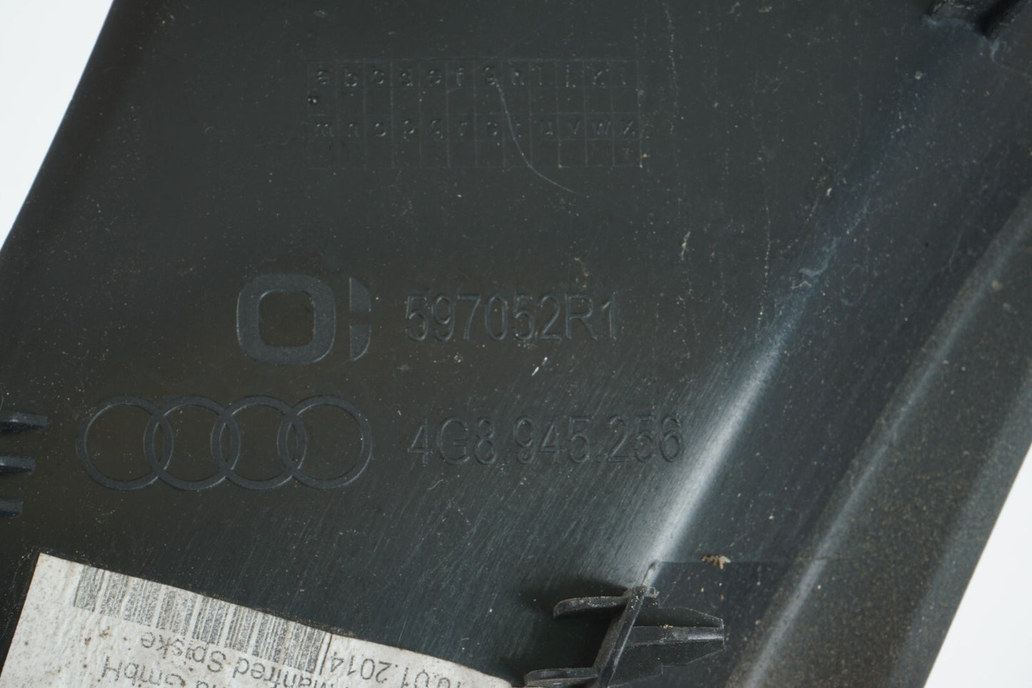 2012 - 2015 AUDI A7 S7 REAR OUTER TAILLIGHT LAMP COVER TRIM LEFT & RIGHT OEM