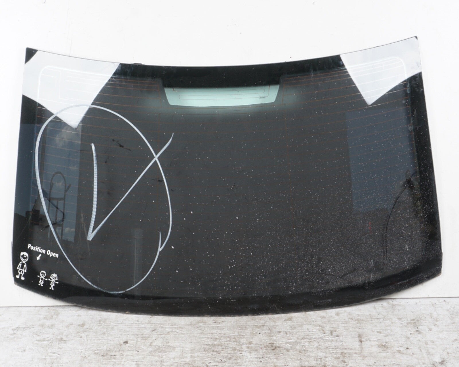 AUDI A8 L REAR BACK WINDSHIELD WINDOW GLASS OEM 2011 - 2017 ✔️