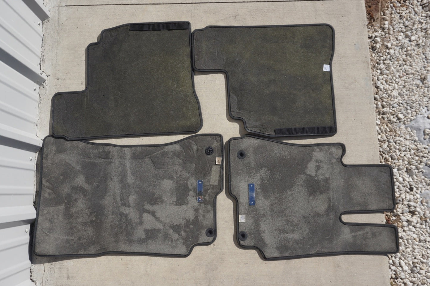 2010 - 2017 Mercedes W207 E-Class Coupe Convertible Black Carpet Floor Mat Set
