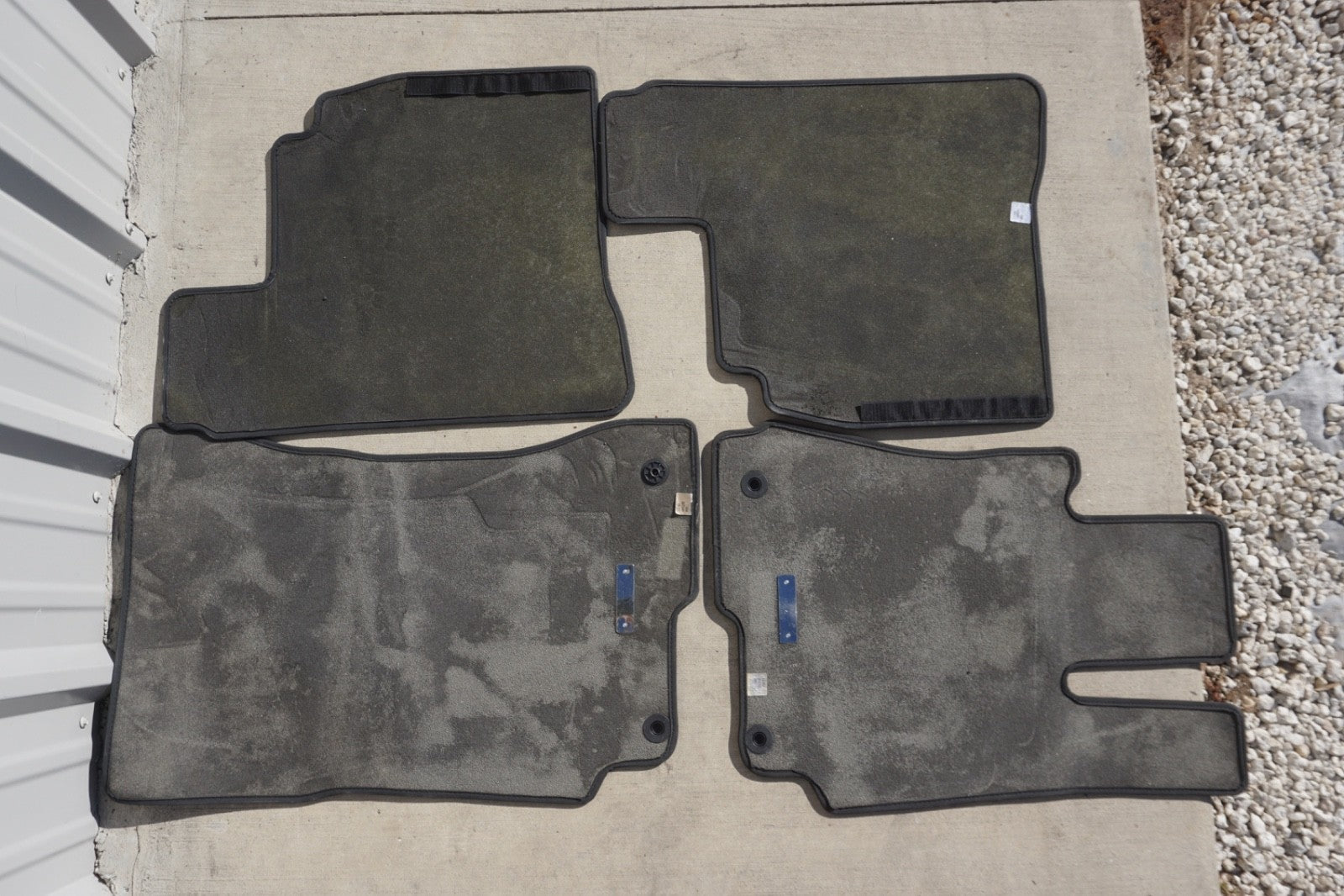 2010 - 2017 Mercedes W207 E-Class Coupe Convertible Black Carpet Floor Mat Set