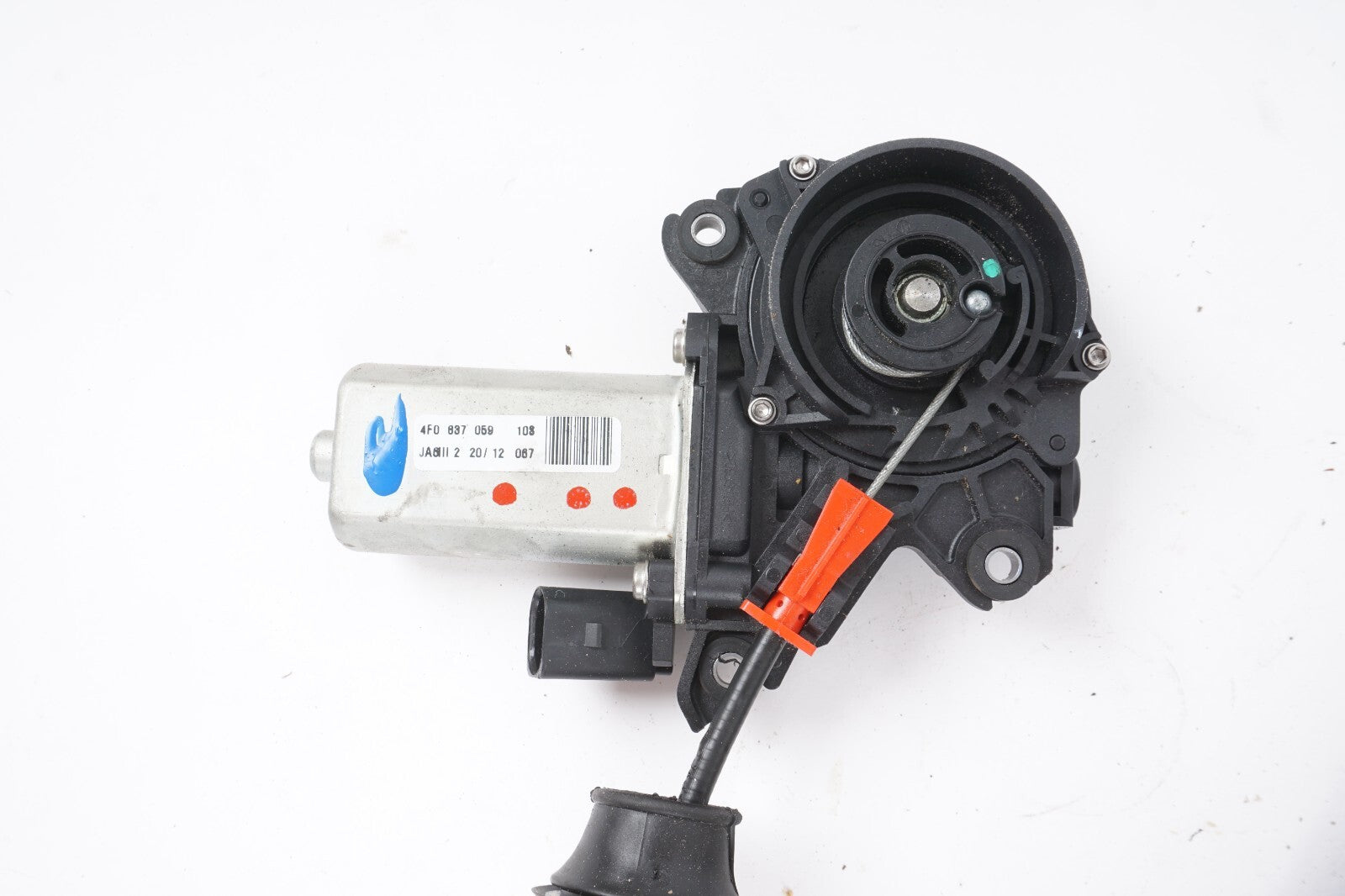 11-17 AUDI A8L REAR LEFT DRIVER SIDE DOOR LOCK ACTUATOR & ASSIST MOTOR OEM