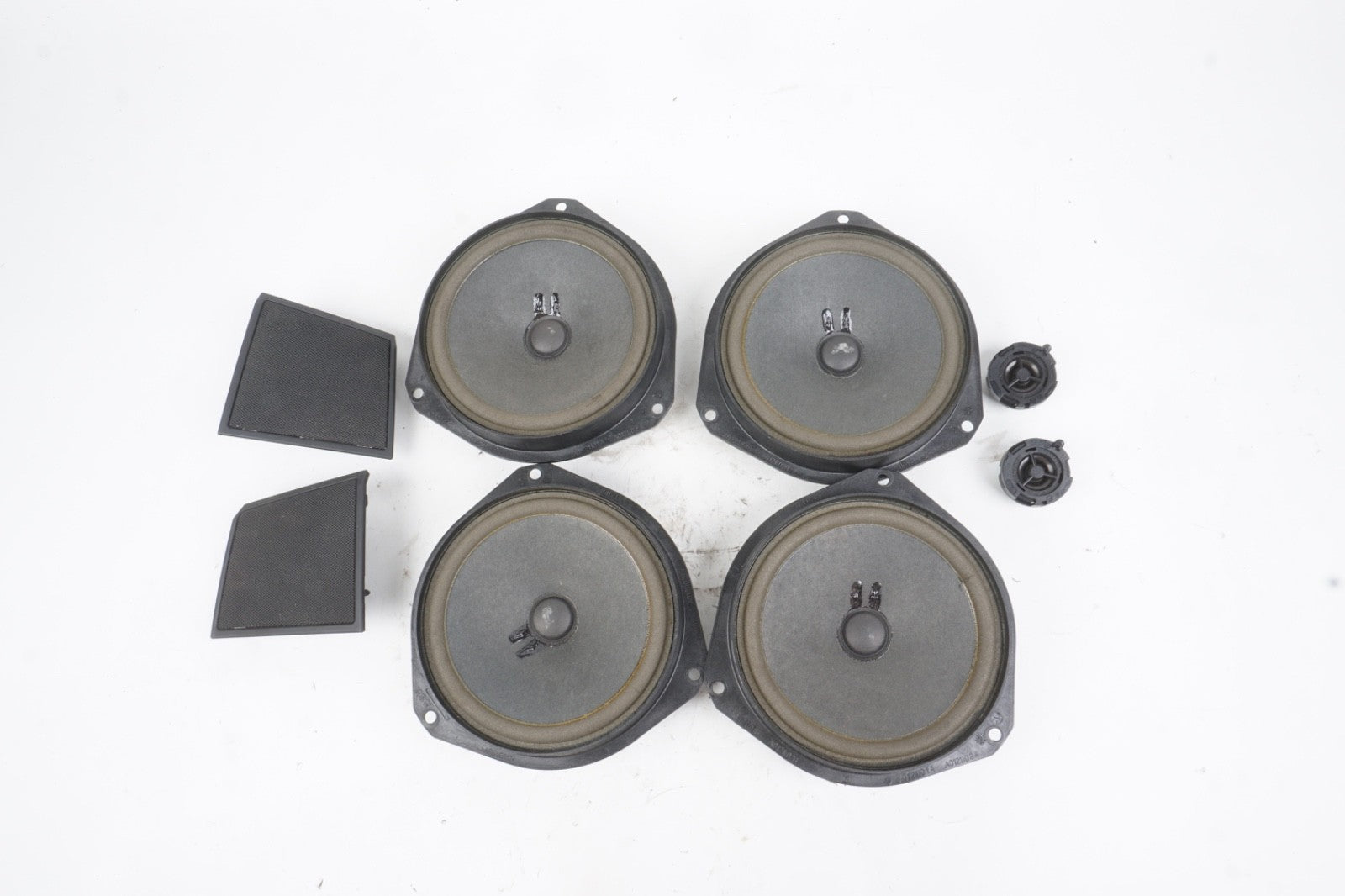 2014-17 Maserati Ghibli Complete Door Sound Audio Speaker Speakers Set of 8 OEM