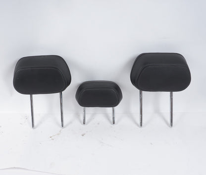 2017-2023 ALFA ROMEO GIULIA TI SPORT Q4 REAR BACK SEAT HEADRESTS (SET OF 3) OEM